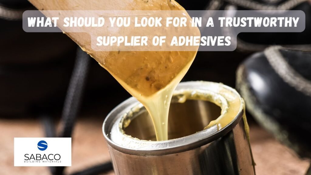 Adhesive Suppliers in UAE