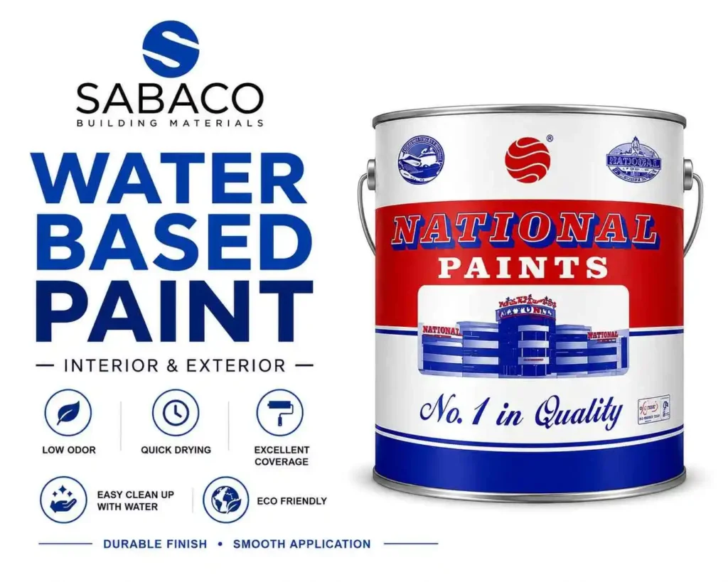 water based paint