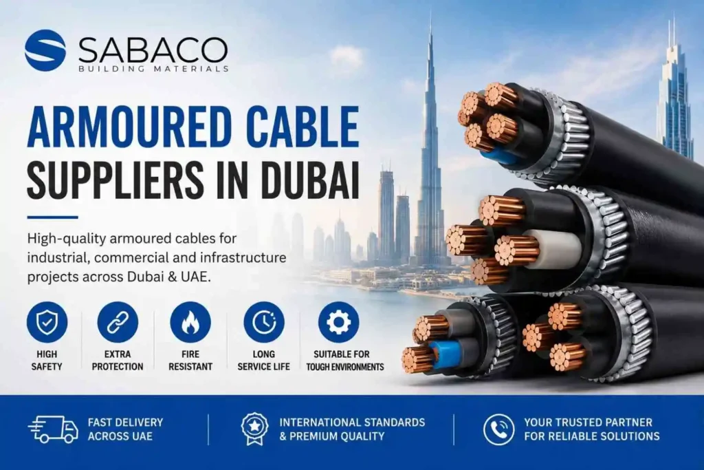 Armoured cable supplier in dubai