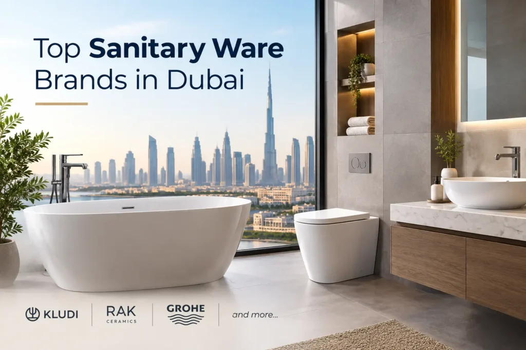 Top sanitary ware brands in Dubai KLUDI vs RAK